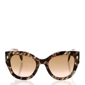 Fendi Roma Cat Eye Sunglasses FF 0435/S Havana